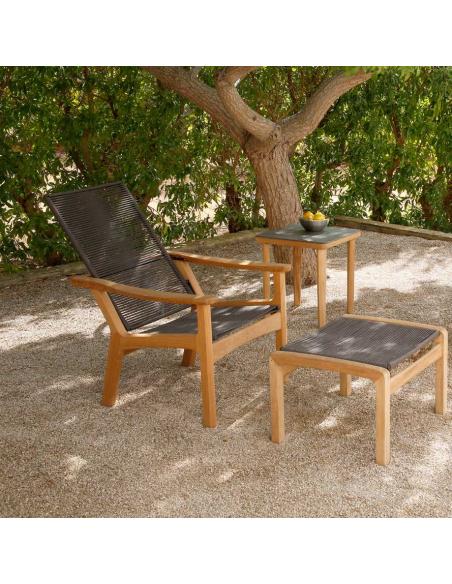 Barlow Tyrie Monterey 50 Square Side Table Oxide