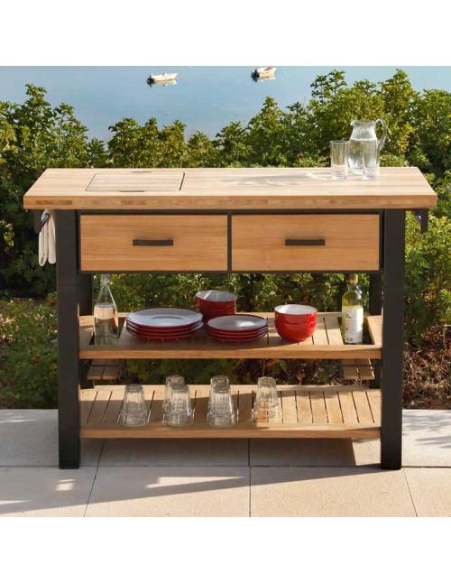 Barlow Tyrie Titan Serving Table