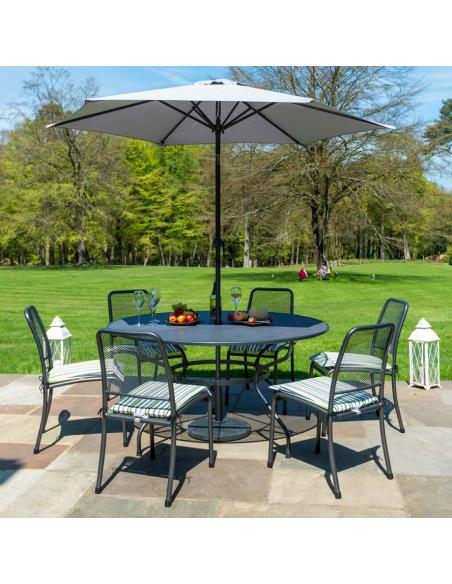 Alexander Rose Portofino 6 Seater Dining Set