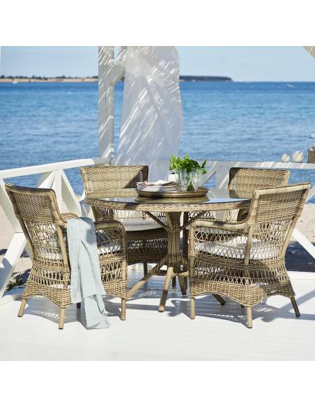 Sika Design Grace 120cm Round Dining Table
