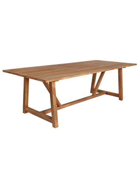 Sika Design George 240 x 100cm Rectangular Teak Dining Table