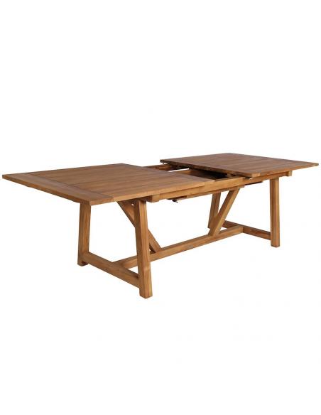 Sika Design George Rectangular Extending Teak Dining Table