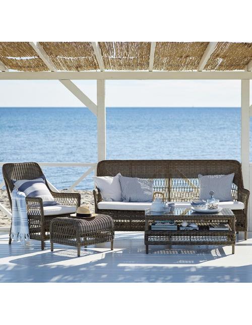 Sika Dawn Lounge Chair - Antique