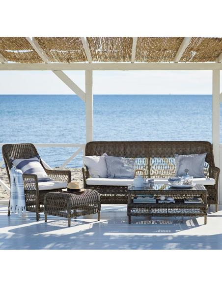 Sika Dawn Lounge Chair - Antique
