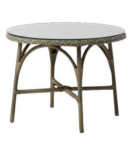 Sika Victoria Round Cafe Table - Antique