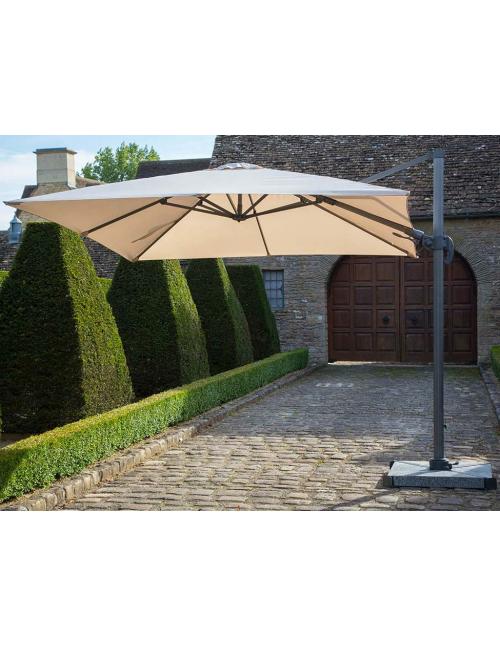 Bramblecrest Chichester 3 x 3m Square Side Post Parasol