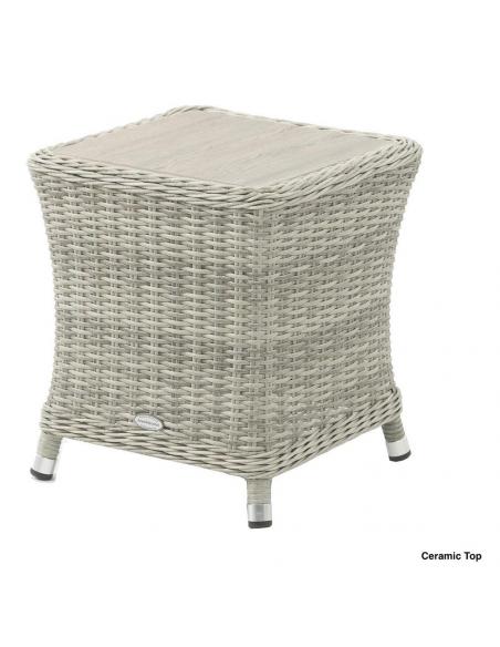 Bramblecrest Monterey Dove Grey Square High Coffee Table