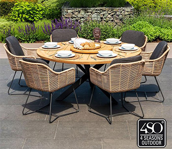 4 Seasons Belmond 6 seater dining set