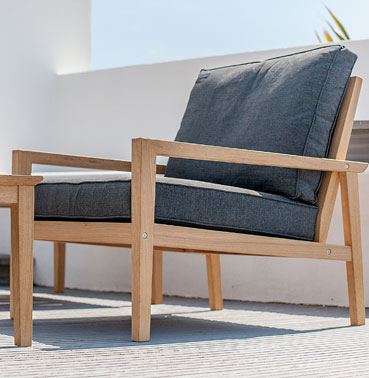 Wooden Lounge Chairs